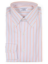 SARTORIA PARTENOPEA for Vannucci Striped Dress Shirt