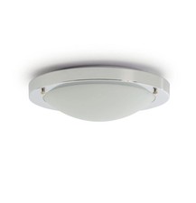 Habitat Bowdon Metal LED Bathroom Flush Light - Metallic 8683979