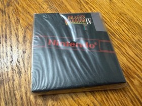 oval seal rpg Dragon Warrior IV complete in box nintendo 4 nes maps factory MINT