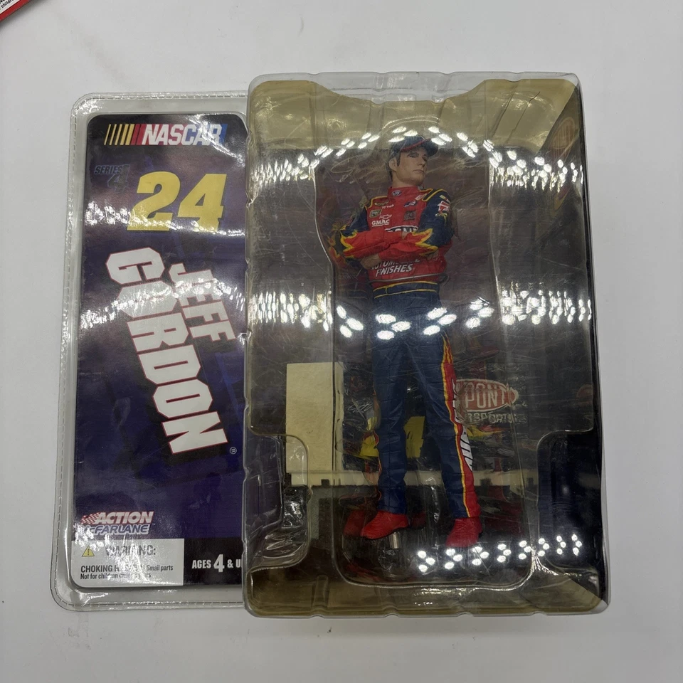 Estatuilla, billetera y llavero vintage Jeff Gordon NASCAR #24 Foto 4 de 4