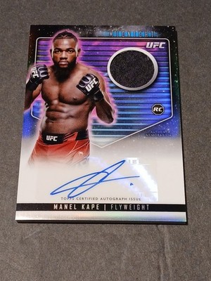 2024 Topps UFC Midnight MANEL KAPE Relic Autograph #RCA-MKA Flyweight