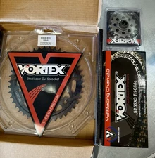 Vortex - CKG2133 - Performance kit Racing Chain +Front & Rear Sprocket