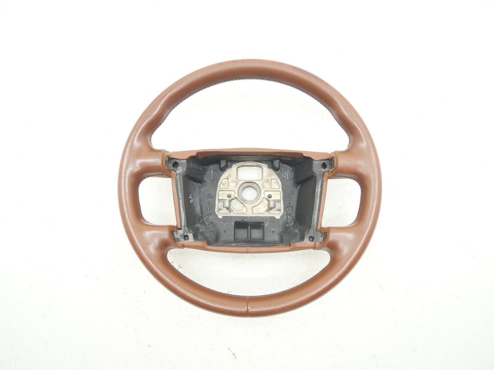 2005 Bentley Continental GT Steering Wheel Saddle Brown CHECK PICS* OEM