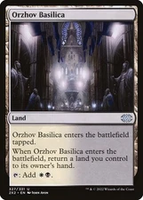 MTG Magic the Gathering Orzhov Basilica (327/686) Double Masters 2022 LP