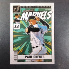 2024 Panini Donruss Diamond Marvels #8 - Paul Skenes (RC)