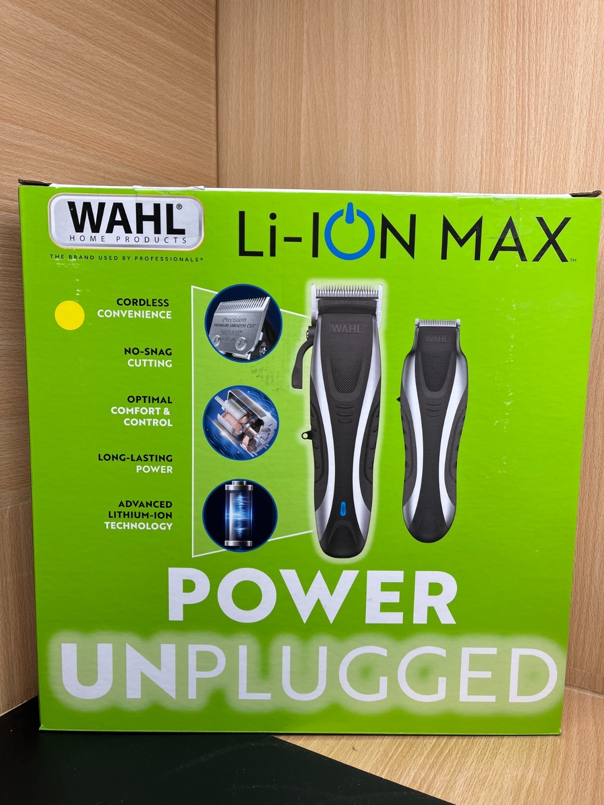 Wahl Li-ION MAX Cordless Haircutting & Beard Grooming Kit