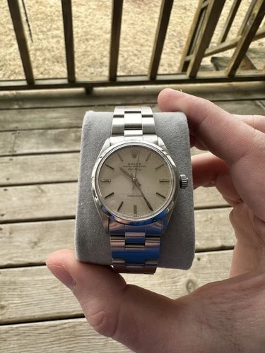 Rolex Air King 5500 34mm Vintage Watch 1970. Papers included