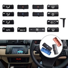 Boutons interrupteur panneau de commande climatisation climatisation voiture aju