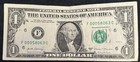 2017 A Atlanta $1 Bill Low Serial Number Triple Solid 000’s Fancy Note — photo 1