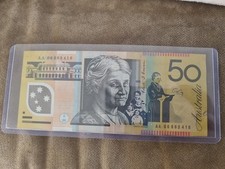 CIRC 2006 Australian $50 Banknote First Prefix AA06 Stevens/Henry