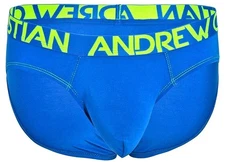 Andrew Christian Almost Naked Premium Brief - 90735 - Blue: Med, Large & X-Large