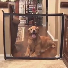 Portable Pet Isolation Barrier   Folding Safety Fence for Indoor  Travel Use