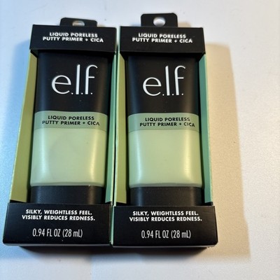 e.l.f. Liquid Poreless Putty Primer + Cica Face For Gripping Makeup Damage Box