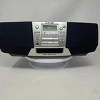 Sony CFD-S38 CD Radio Cassette Corder Boombox Mega Bass Silver Black