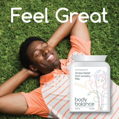 BODY BALANCE STRESSABBAU ANTI ANGST PILLE TABLETTE FÜHLEN SIE SICH GLÜCKLICH UND ENTSPANNT