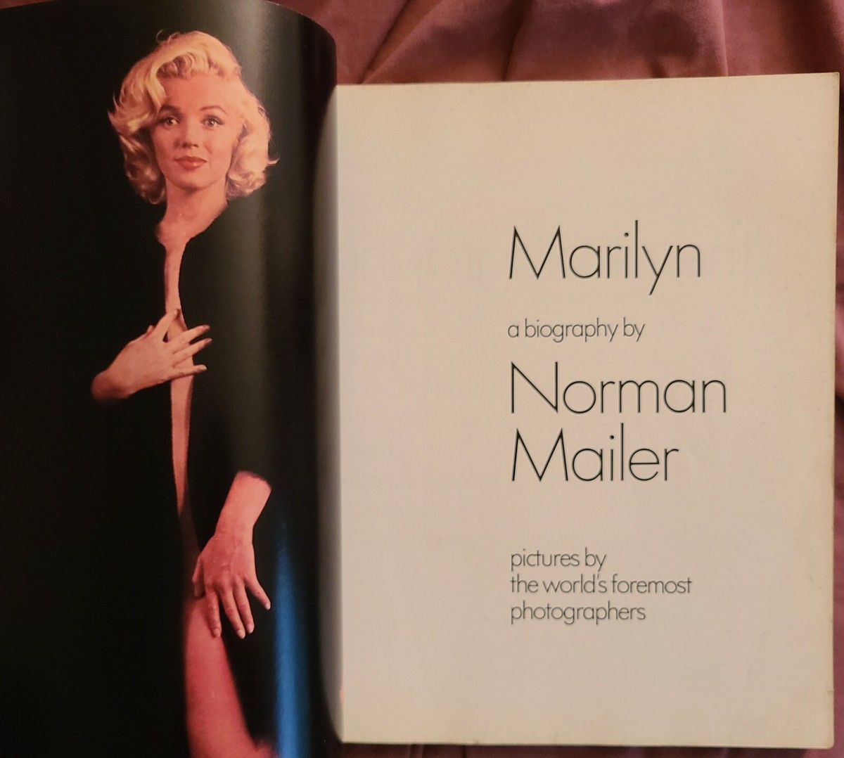 VINTAGE Marilyn A Biography By Norman Mailer (Paperback 1974