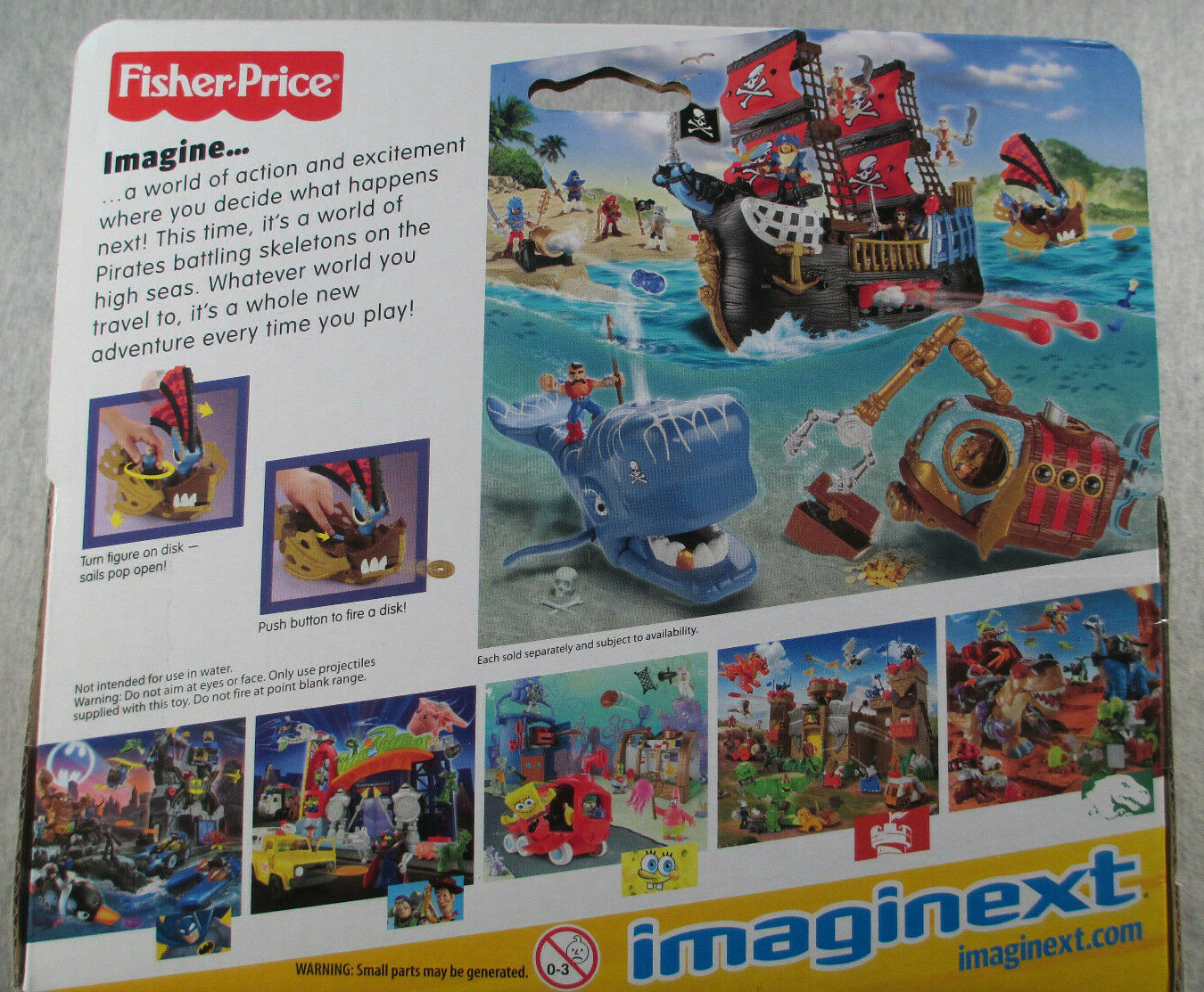 imaginext whale