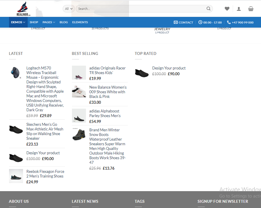 Make Money Shoe Store Profitable Drop Shipping site Free Hosting
