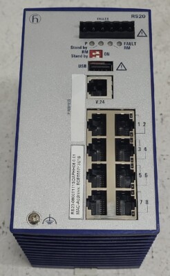 Hirschmann RS20-0800T1T1SDAPHH08.0.01 Rail Switch.