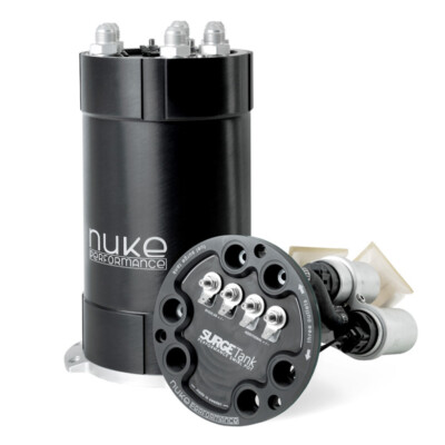 Nuke Performance 3L Schwalltopf / Kraftstoff-Stoßbehälter (für 1 - 3 interne Kraftstoffpumpen)