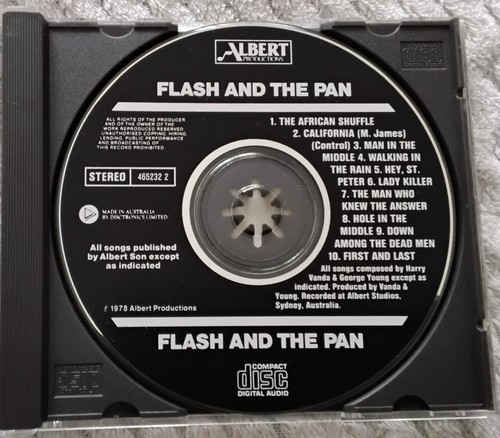 Flash And The Pan – Flash And The Pan - CD (Albert Productions 465232 2) 1989 - Picture 5 of 5