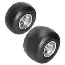 2pack Go Kart 5" Slick Tire 11x7.10-5 11x7.10x5 Wheels Rim Drift Cart Mini Bike