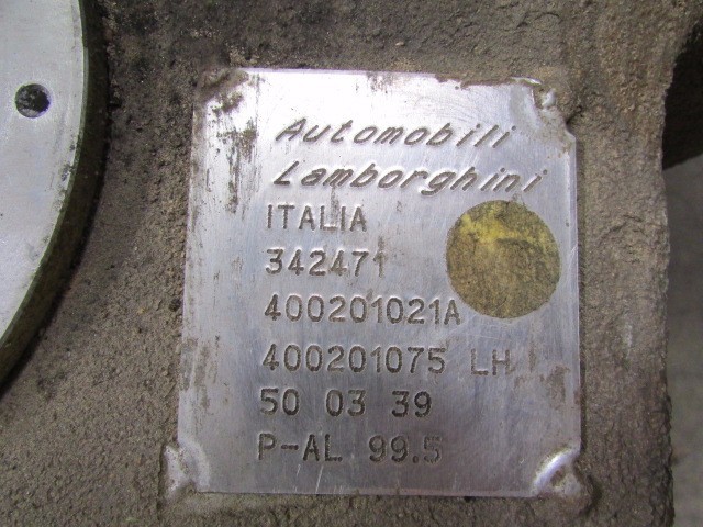 Lamborghini Gallardo, LH, Left Coupe Fuel Tank, Used, P/N 400201075