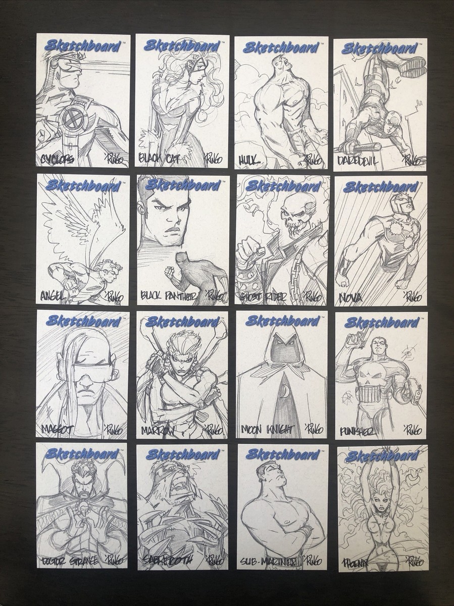1998 SkyBox Sketchboard Cards 12枚 1998 SkyBox Sketchboard Cards 12枚