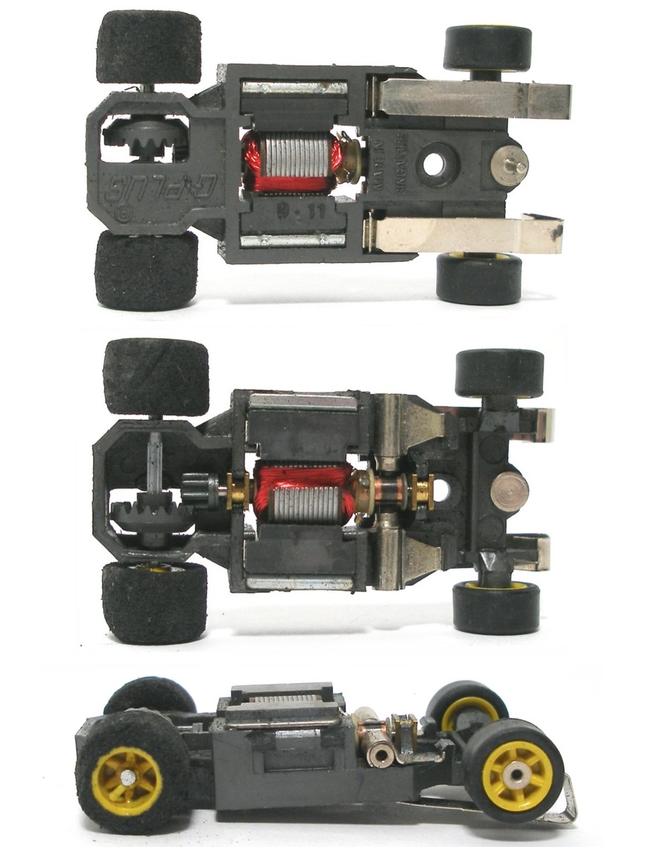 No84.TOMY AURORA AFX Super G-Plus セット 1982 Aurora AFX G+ G-PLUS Slot Car NARROW CHASSIS Bench Test