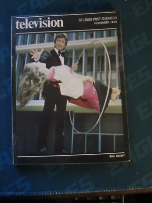 Post Dispatch Magazine Regional TV Guide November 1973 Bill Bixby The Magician