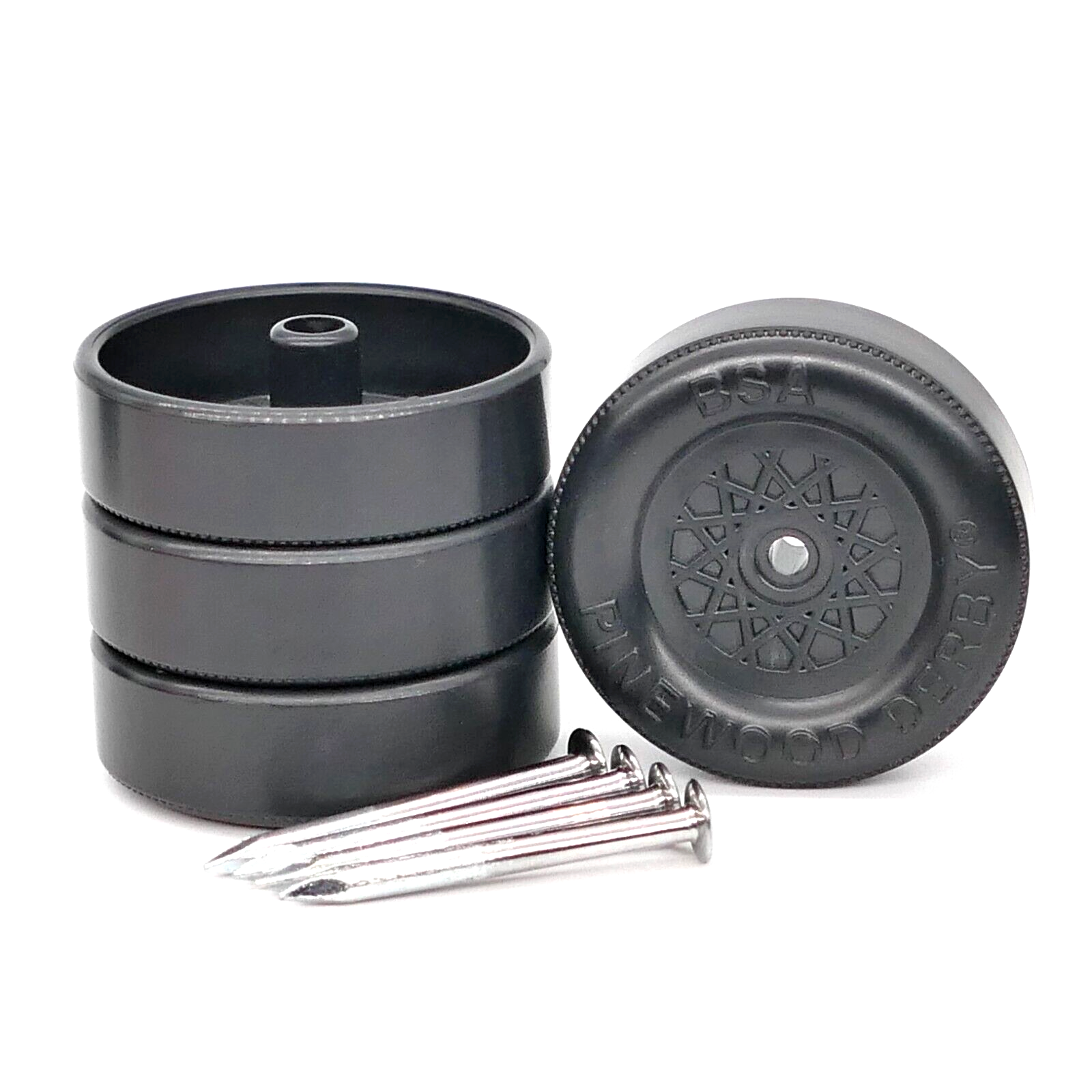 BSA Pinewood Derby Wheels Polish Axles LEGAL Wheel Modifications Pro