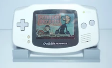 Arctic White Nintendo Game Boy Advance GBA Handheld Videogame Console AGB-001
