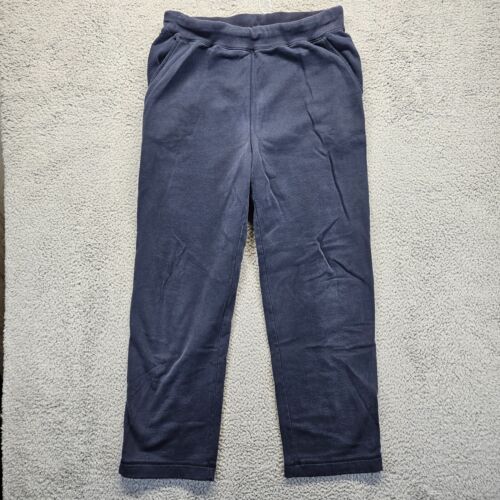 Nautica Sweatpants Mens Size Large Navy Blue Athletic Pants Straight Leg - Picture 1 of 14