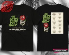 The Black Keys No Rain No Flowers Tour 2025 T-Shirt Double Sided