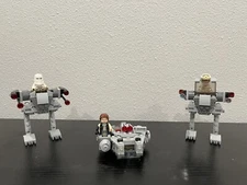 Lego Star Wars imperial trooper walker millennium Falcon microfighter Han S Lot
