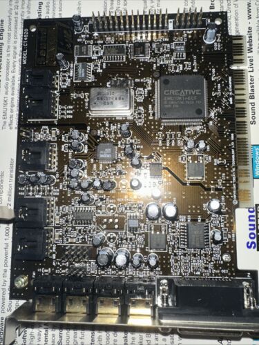 sound blaster creative Sb4620 “UNTESTED” - Picture 3 of 9