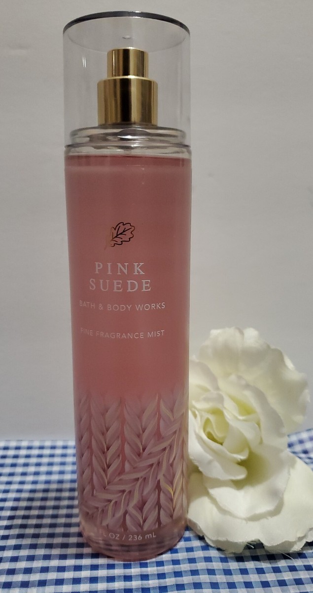 BATH BODY WORKS *PINK SUEDE* FINE FRAGRANCE MIST SPRAY NEW