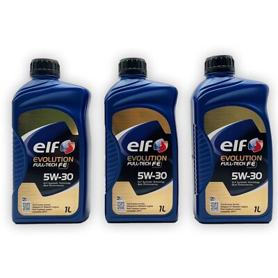 3 L Elf EVOLUTION FULL-TECH FE 5W-30 Renault RN 0720* ACEA C4 Motorenöl ÖL