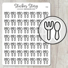 Meal Planner Stickers