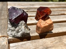 Chrome Alum & Arcanite Lab Grown Crystals From Poland W16