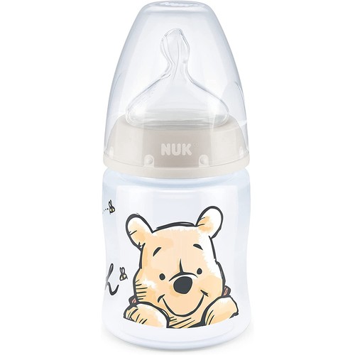 Nuk Bottle 0-6 m Disney Winnie the Pooh Anti Colic Temperature Control 150ml - Picture 1 of 7