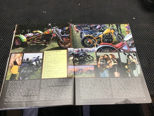 BSH Back Street Heroes Custom Bike Mag Nov 1991 No 91 Yes Please 30147 M30 - Picture 5 of 22