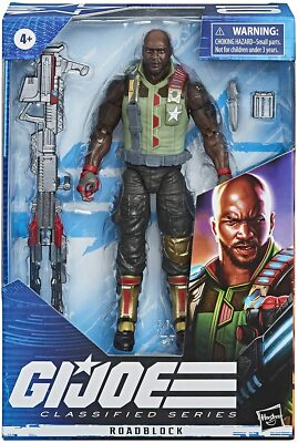 HASBRO G.I. JOE CLASSIFIED SERIES 6-INCH ROADBLOCK ACTION FIGURE
