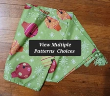 Fabric Table Runner with Tassels End - Multiple Pattern Choices
