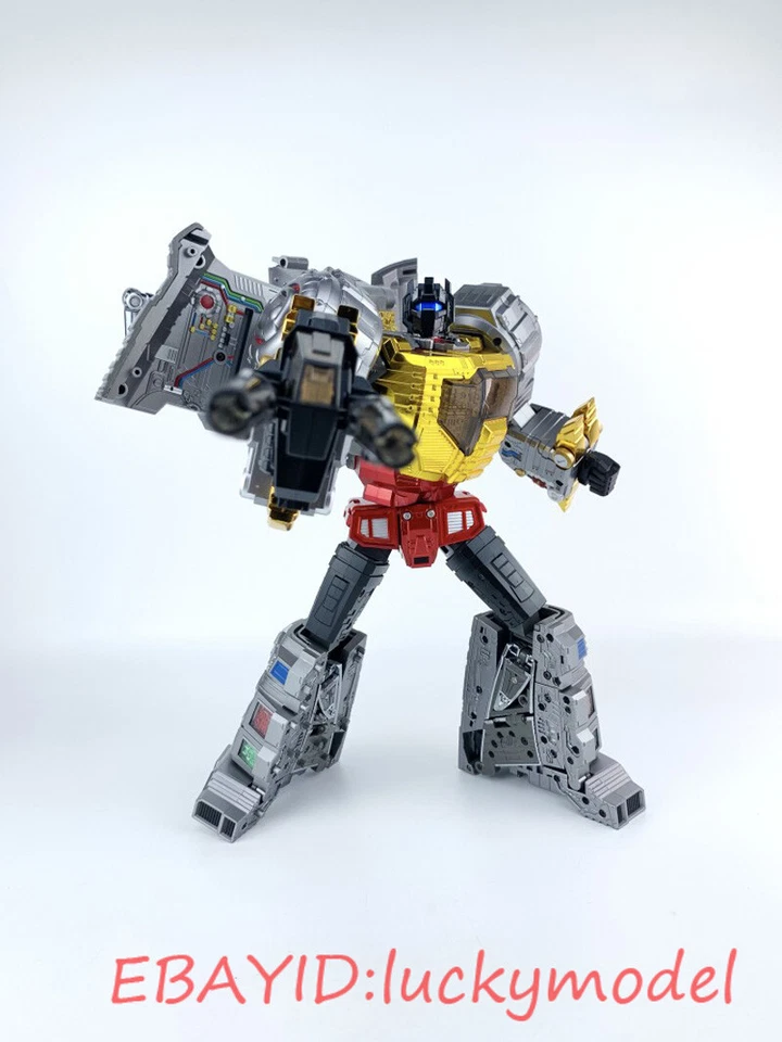 Gigapower HQ-01R Grimlock Plating Version Action Figure In Stock NEW - Image 4 of 4