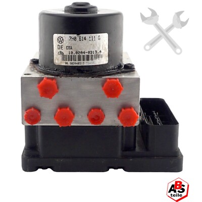 ABS Steuergerät 7H0614111G 7H0907379G 7H0 614 111 G 7H0 907 379 G REPARATUR