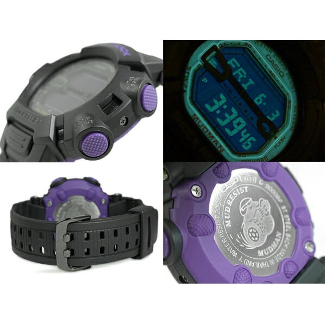 Brand New Casio G-Shock Men's Mudman Black and Purple Brand New Casio G-Shock Men's Mudman Black and Purple