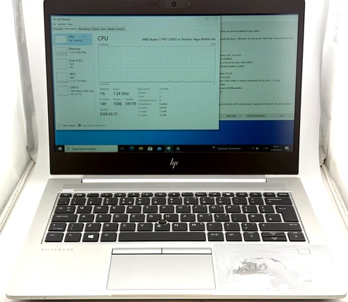 HP Elitebook 735 G6 Ryzen 5 Pro 3500U 2GHz 8GB RAM 256GB 13.3" FHD