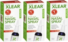 Xlear Saline Nasal Spray 1.5oz (3 Pack)