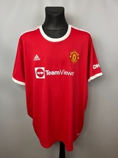 MANCHESTER UNITED 2021 2022 HOME SHIRT FOOTBALL SOCCER ADIDAS H31447 SIZE 4XL